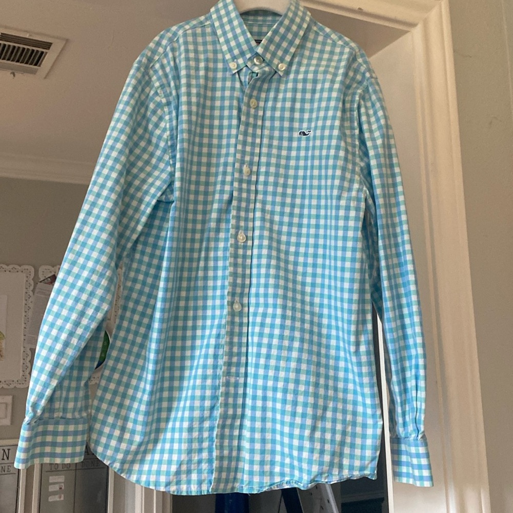 Vineyard Vines Boys Button down Shirt size S (8-10)